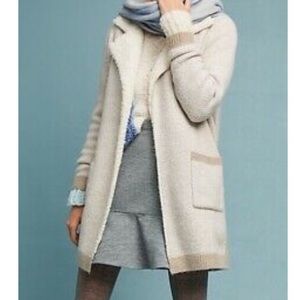 Sleeping on Snow Sherpa Lined Sweater Coat